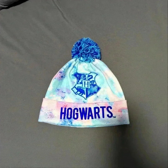 Harry  Potter Hogwarts Tie Dye Hat Beanie - Picture 1 of 4